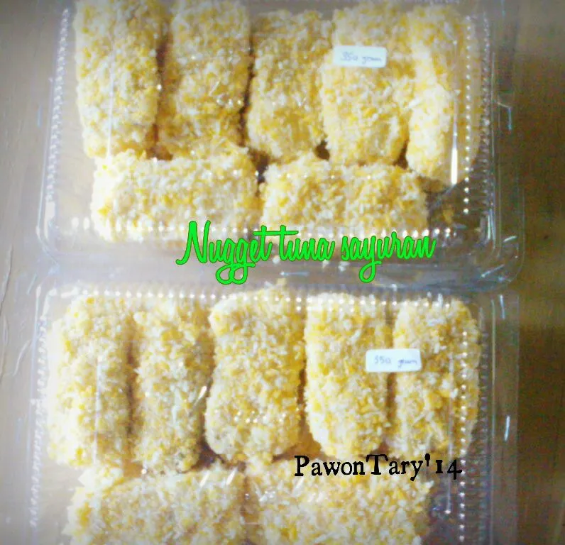 Snapdishの料理写真:Pagiiii teman2 di Bontang,,ready nih 2pack NUGGET TUNA SAYURAN @35ribu.
Nugget sehat,tanpa MSG,pengawet dan pengenyal cocok untuk bekal lauk si kecil atau cemil|taryさん