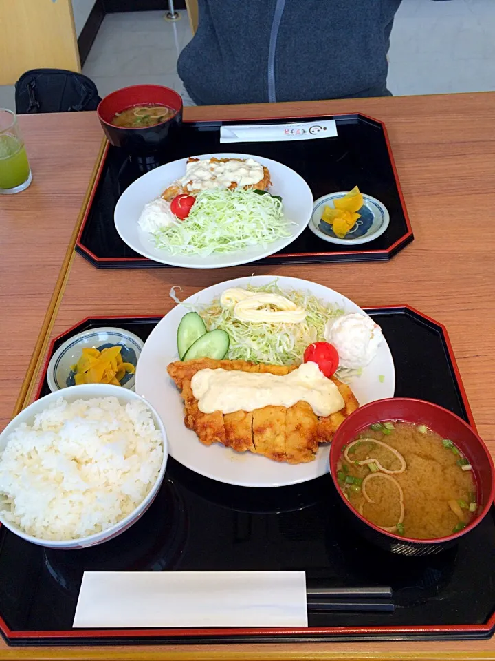 チキン南蛮定食( ^ω^ )ゞ|けんけんさん