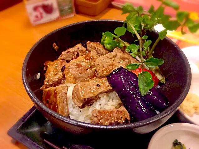 サーロインステーキ丼 ( Sirloin Steak Donburi ) 😍✨|Liezlさん