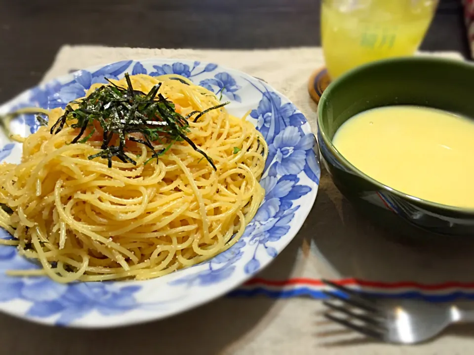 明太子スパゲッティ|さとさやさん