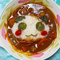 Snapdishの料理写真:パンダさんカレー|蒼之助さん