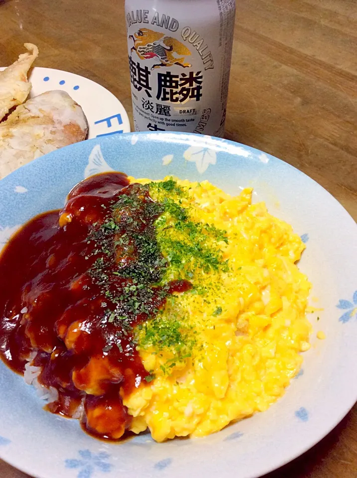 Snapdishの料理写真:デミグラスオムライス♫(^_^)v|Norio Fukudaさん