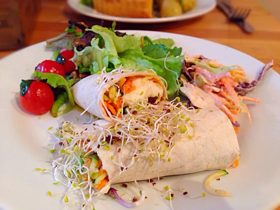 Vegetarian wrap|chieさん