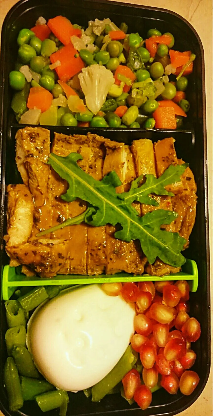 bento 2 "chicken,vegetables and boiled egg " #Bento #Quick and easy|Keryeさん