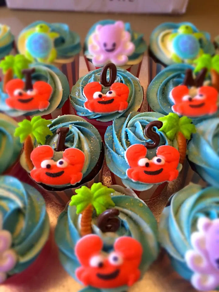 Sea creatures Cupcakes|Anh Toさん