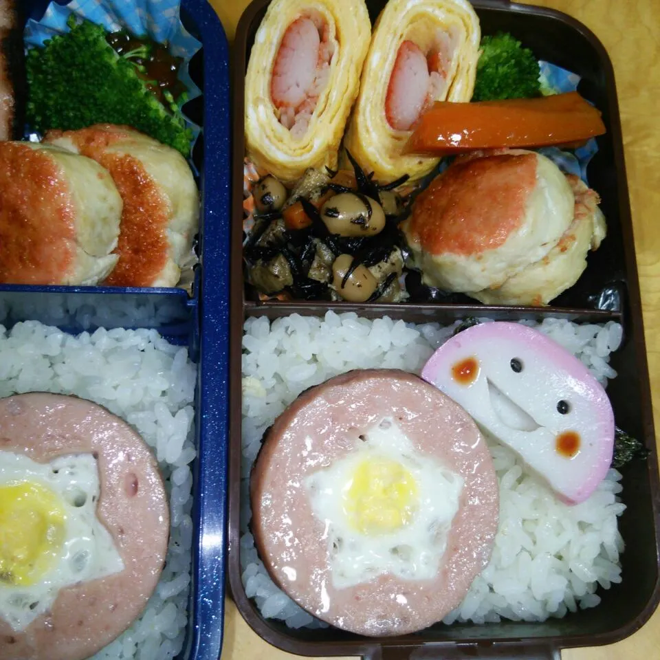 Snapdishの料理写真:11月10日　高校生女子＆オレ弁当|クッキングおやぢさん