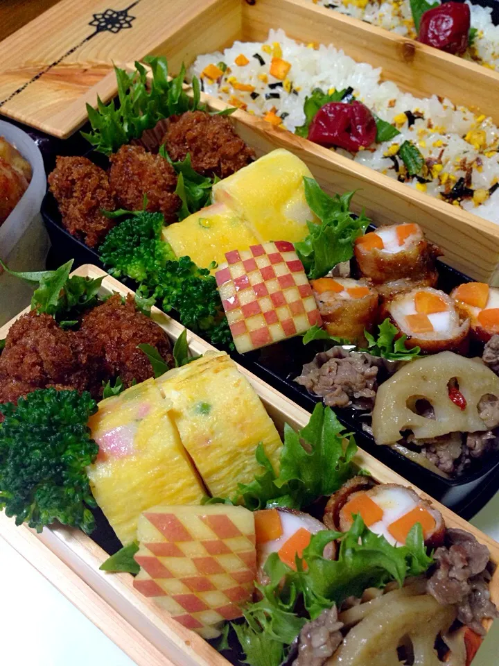 Snapdishの料理写真:月曜日のお弁当💕|Mayumi Konishiさん