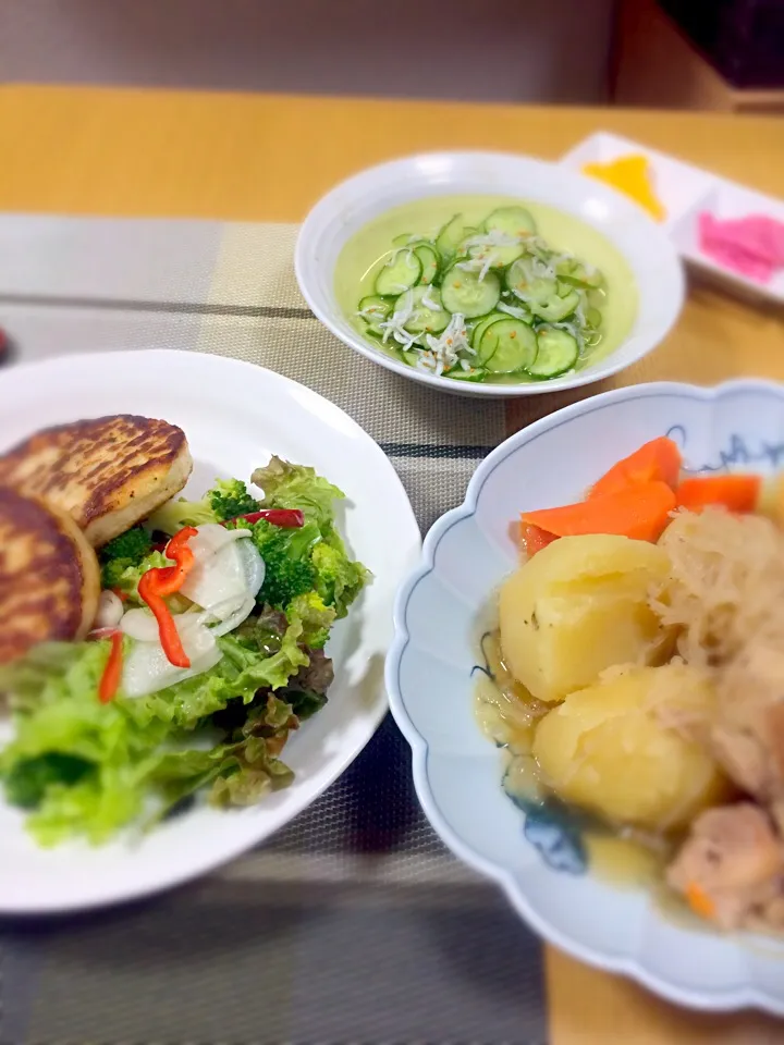 土鍋で作った肉じゃが|ポンポコたまこさん