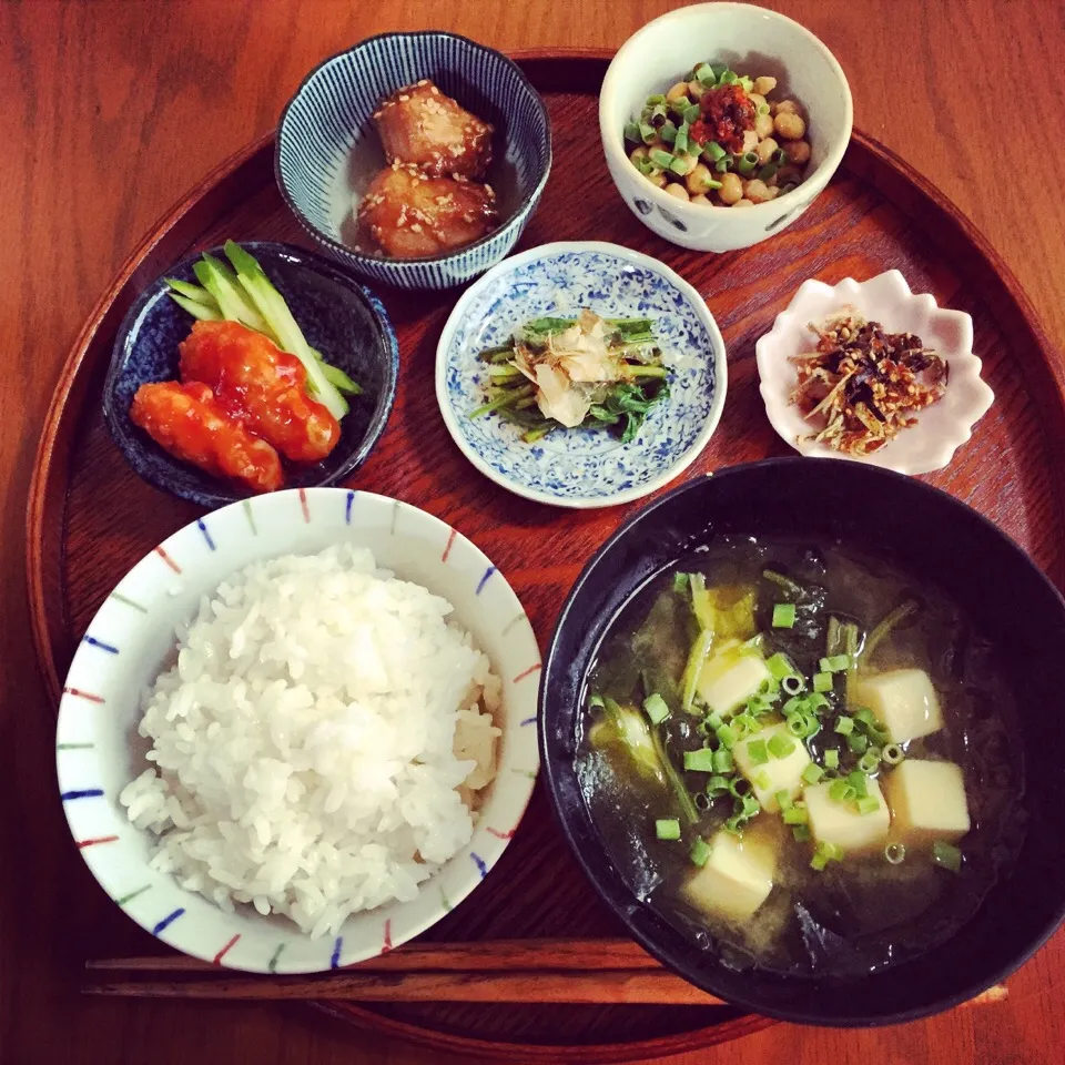 Snapdishの料理写真:H26.11.10の朝ご飯♪|みほままこさん