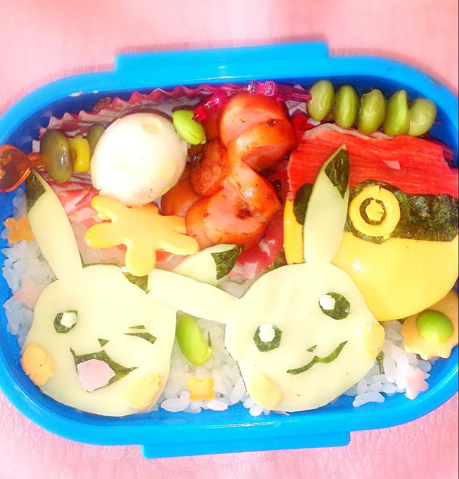 おんちゃんからのリクエスト

☆ミ☆ピカチュウ弁当♪|チップマミーさん