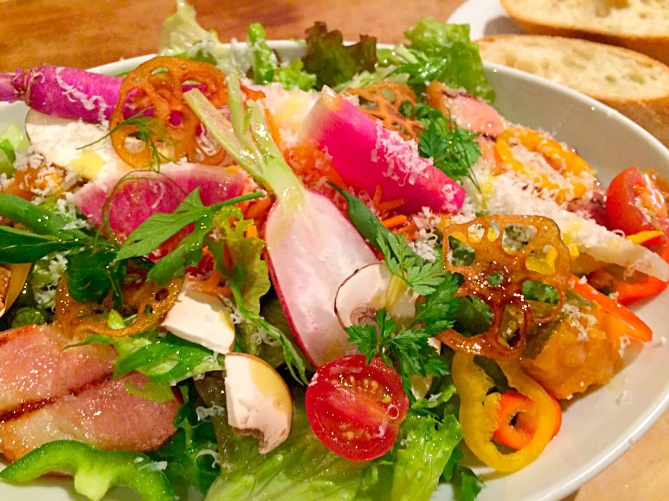 Bacon Field salad|Shanel Catastiさん