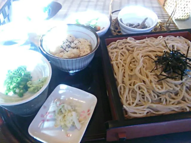 蕎麦定食|わこさん