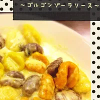 Snapdishの料理写真:ニョッキ〜ゴルゴンゾーラソース〜|とみい まゆかさん