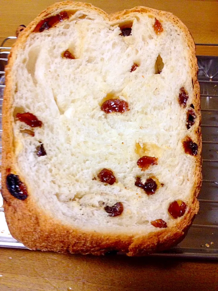 ミックスレーズンのパンド・ド・ミ🍞切ってみた|まいりさん