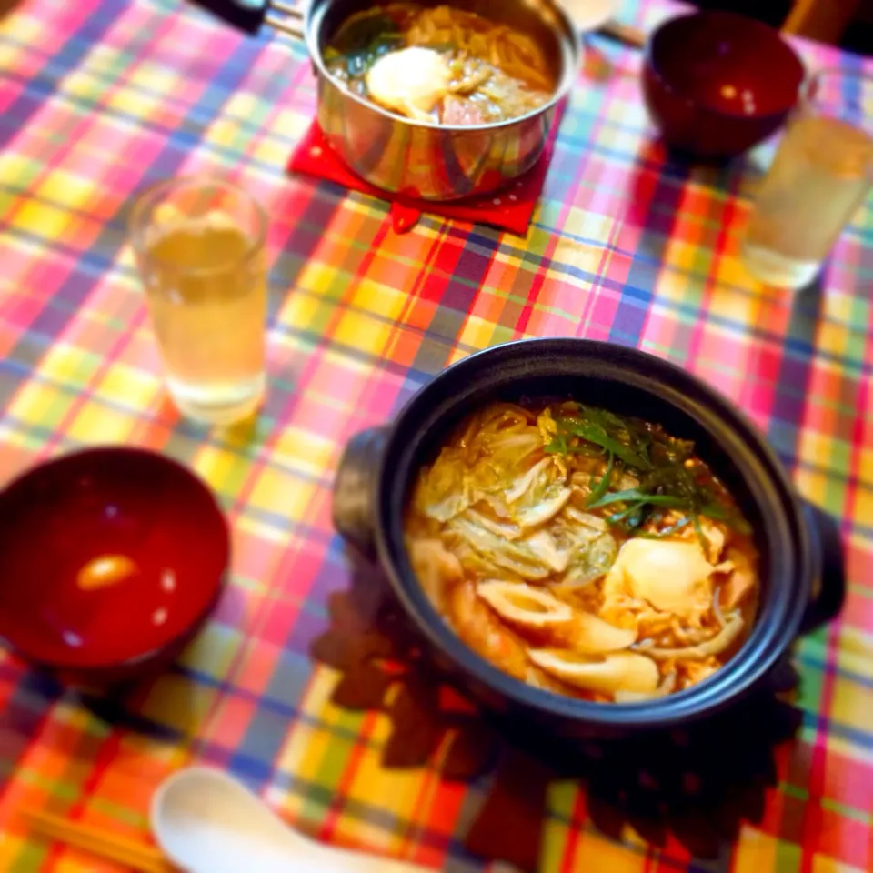 Snapdishの料理写真:味噌煮込みうどん|Akane Kozonoさん