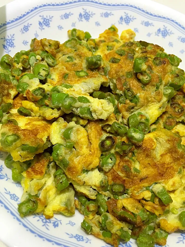 long beans omelette|hweeyhさん