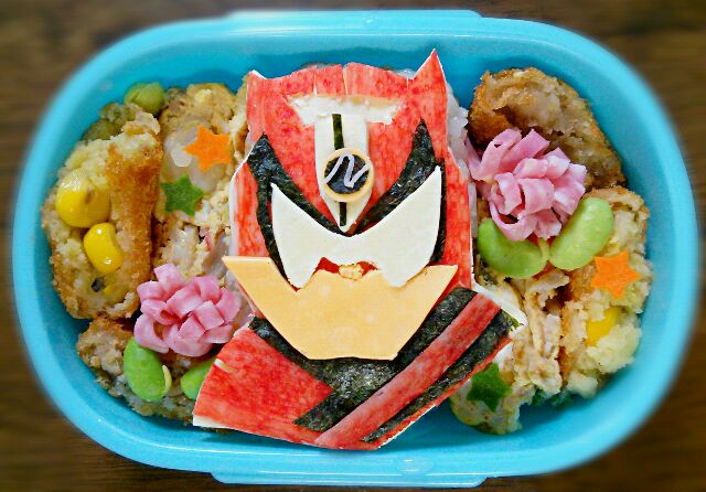 絶品 仮面ライダーを使ったキャラ弁のレシピセレクト Snapdish スナップディッシュ