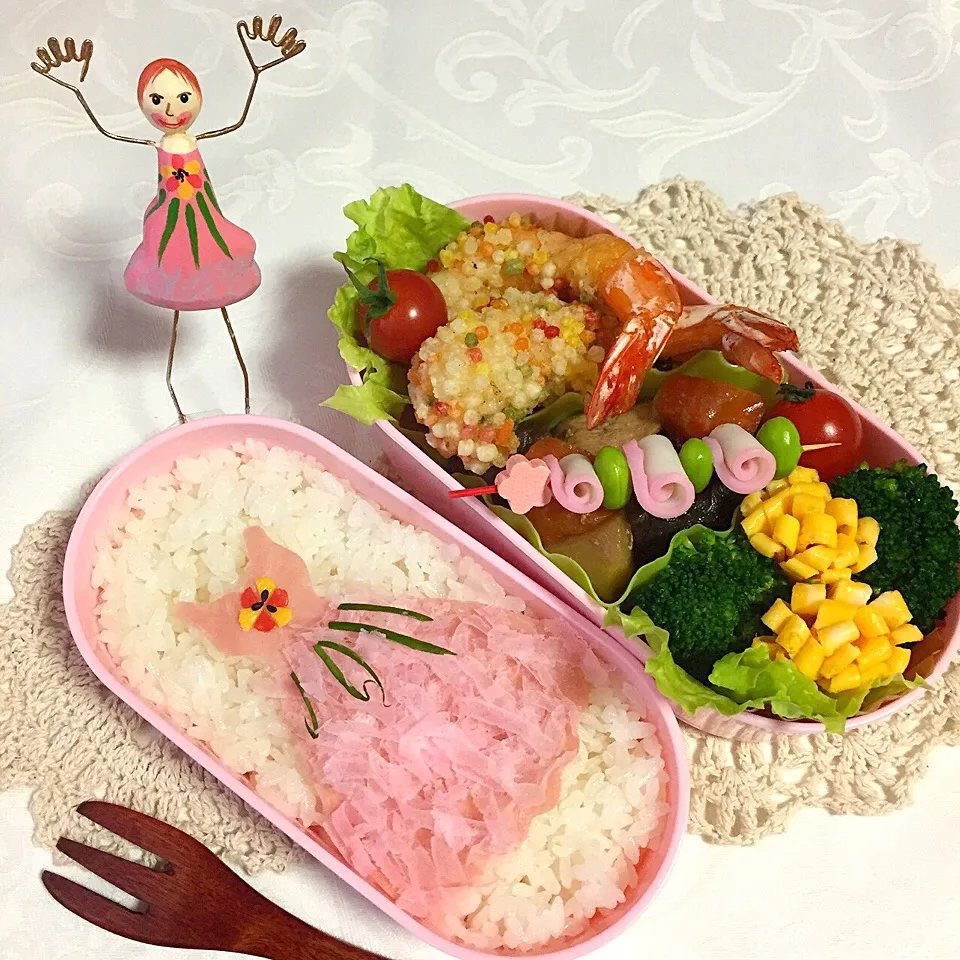 ゆっぴーのお弁当『みりーちゃん弁当☺️』|kumiさん