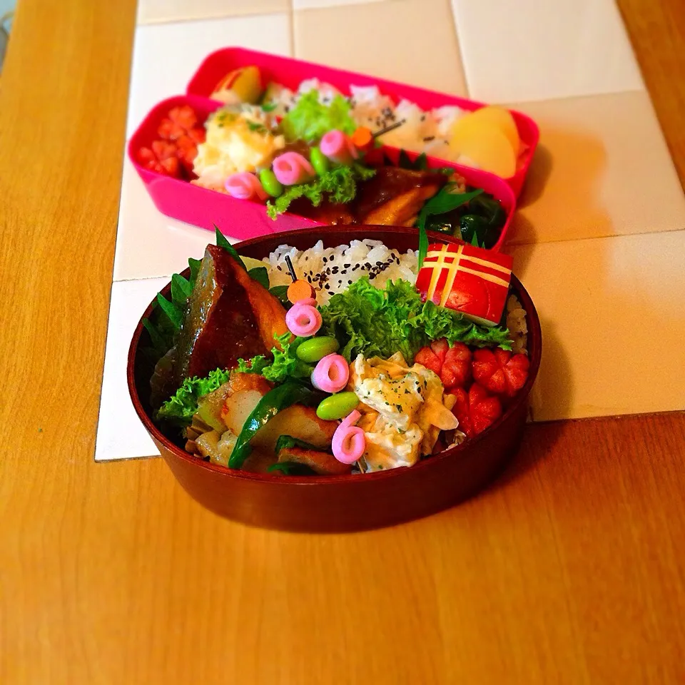 Snapdishの料理写真:今日のお弁当|☆run☆さん