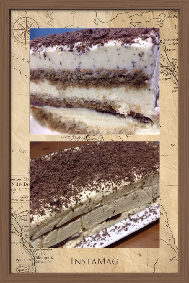 Snapdishの料理写真:Ovomaltin Tiramisu|Indah Levieさん