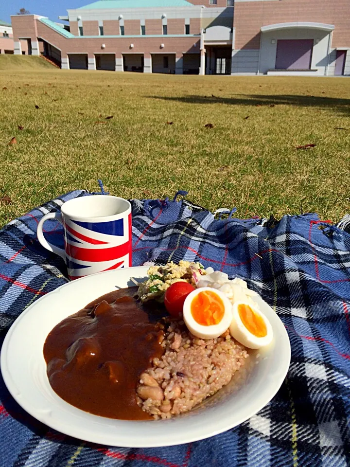 ピクニック・ランチ♬ (▰˘◡˘▰)☝︎|Yoshinobu Nakagawaさん