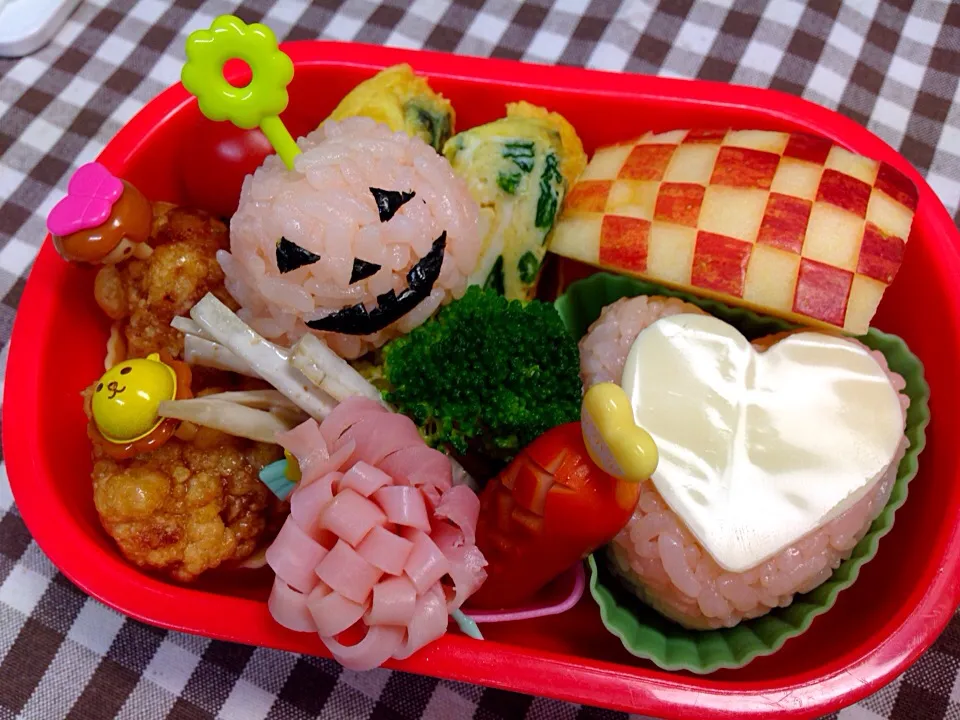 ハロウィンの時作ってたお弁当(^-^)|ひよさん