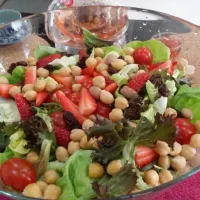 Snapdishの料理写真:Fruits + vegetables + beans salad|Denise Danni Mahさん