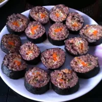 Vegetarian brown rice sushi|Denise Danni Mahさん