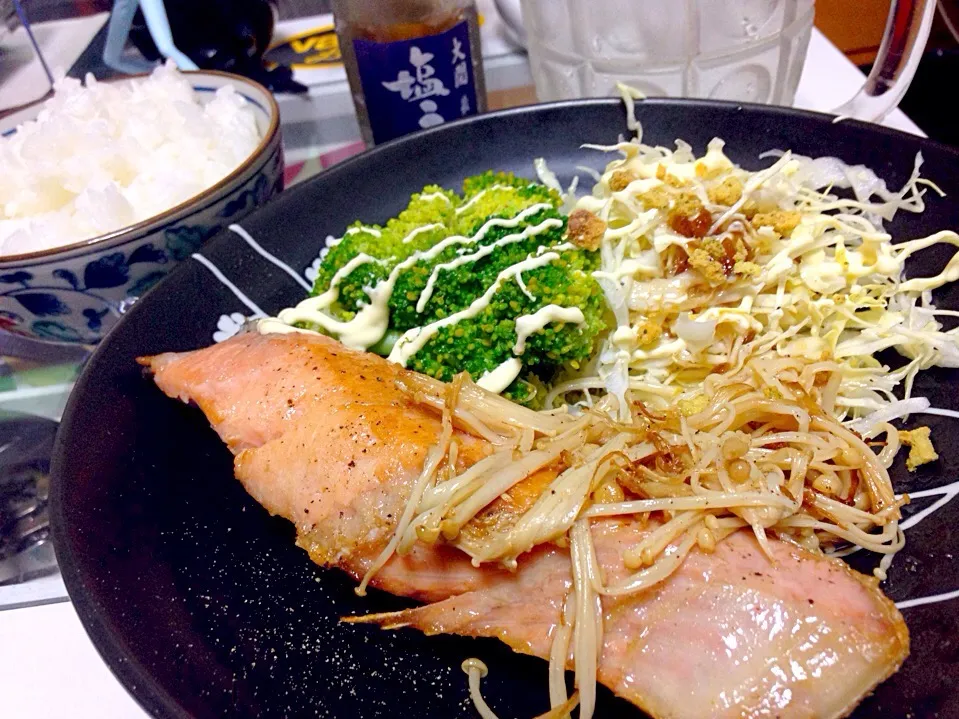 焼き鮭定食|虎キチ6さん