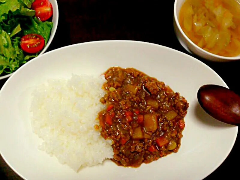 Snapdishの料理写真:キーマカレー|nnnさん