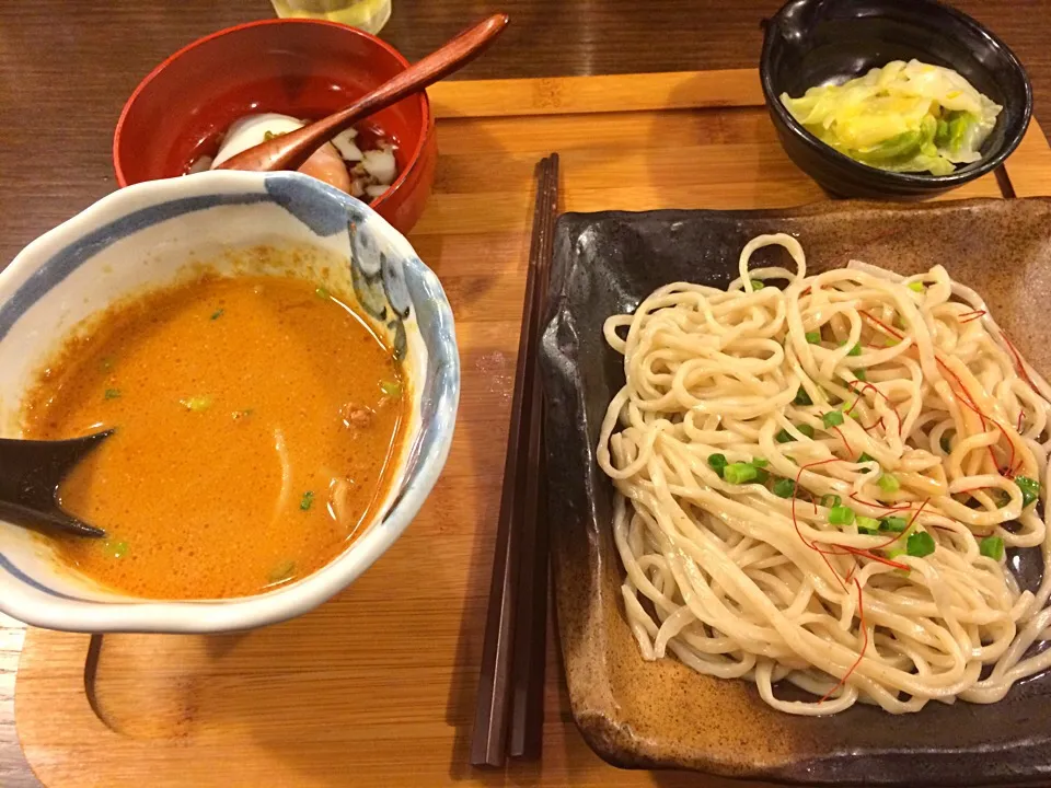 タンタンつけ麺であります。|ぴろさん