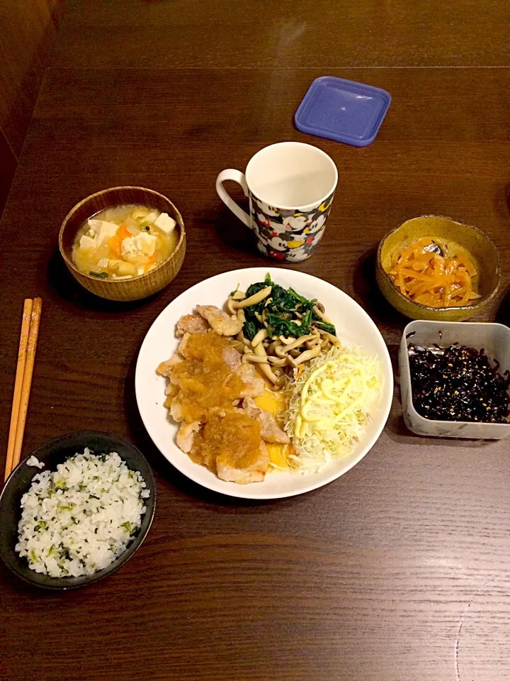 Snapdishの料理写真:2014.11.11 晩御飯|あいさん