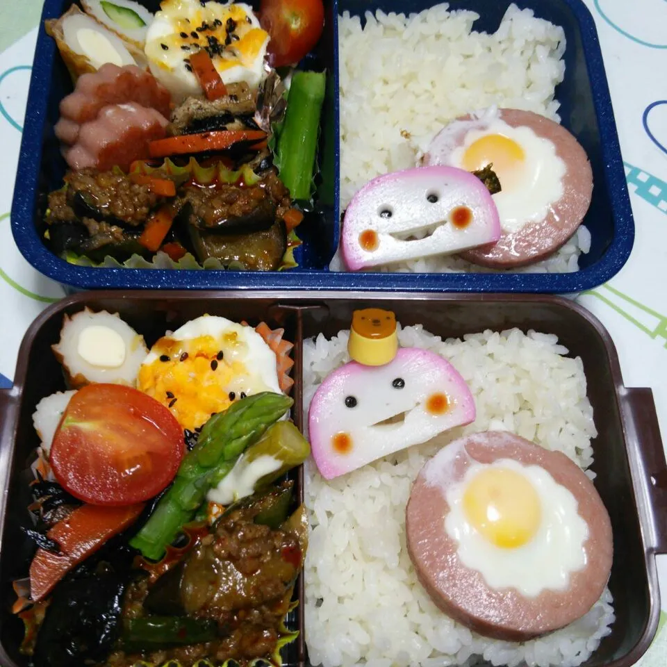 Snapdishの料理写真:11月12日　高校生女子＆オレ弁当|クッキングおやぢさん