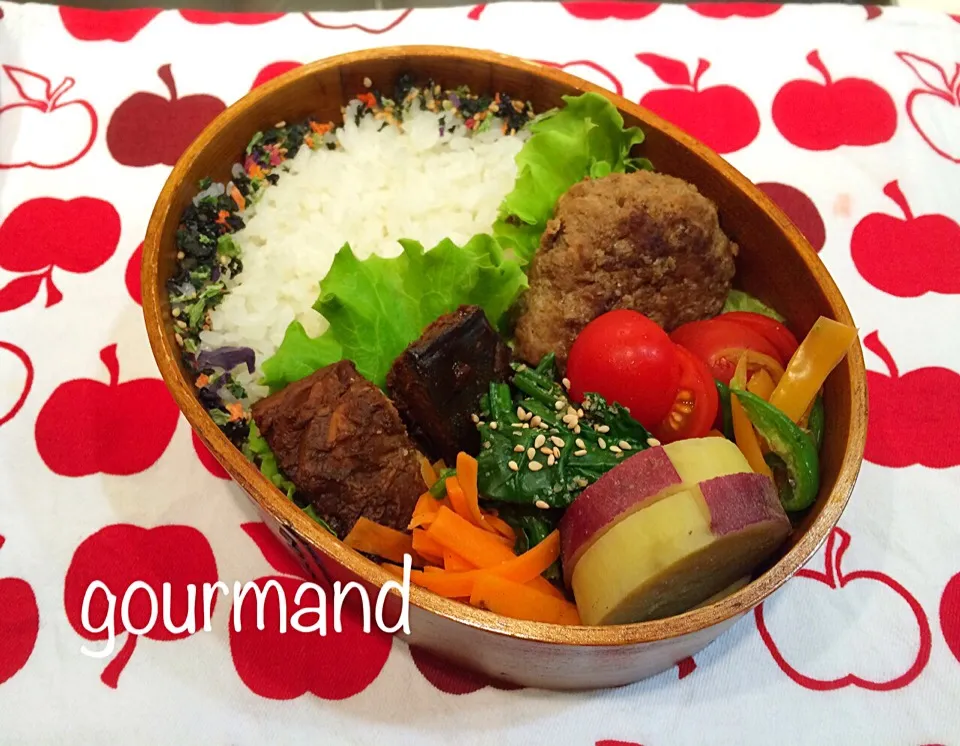 Snapdishの料理写真:2014.11.11 息子お弁当♪|プーティさん