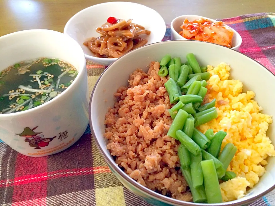 Snapdishの料理写真:冷蔵庫の仲間たちでブランチ🍚|かずみさん