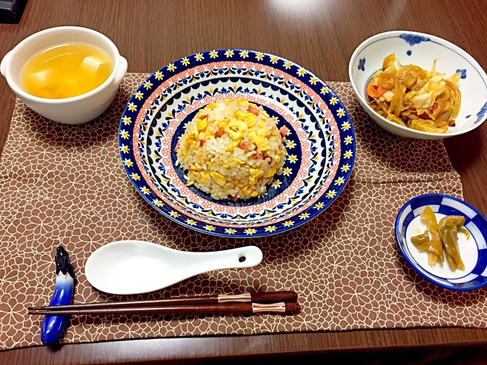 Snapdishの料理写真:中華定食セット。|まおさん