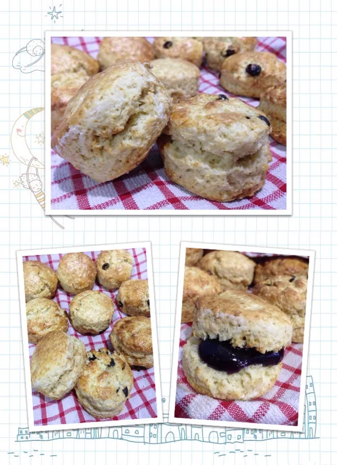 Raisin Scones|Indah Levieさん