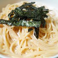 明太子の和風クリームスパ!!
