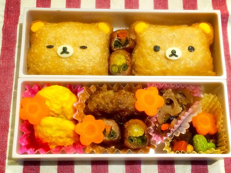 いなり弁当🌼|もふぃ子さん