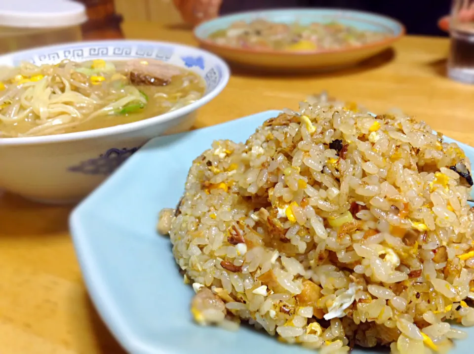 味噌ラーメンとチャーハン！|masao inoueさん