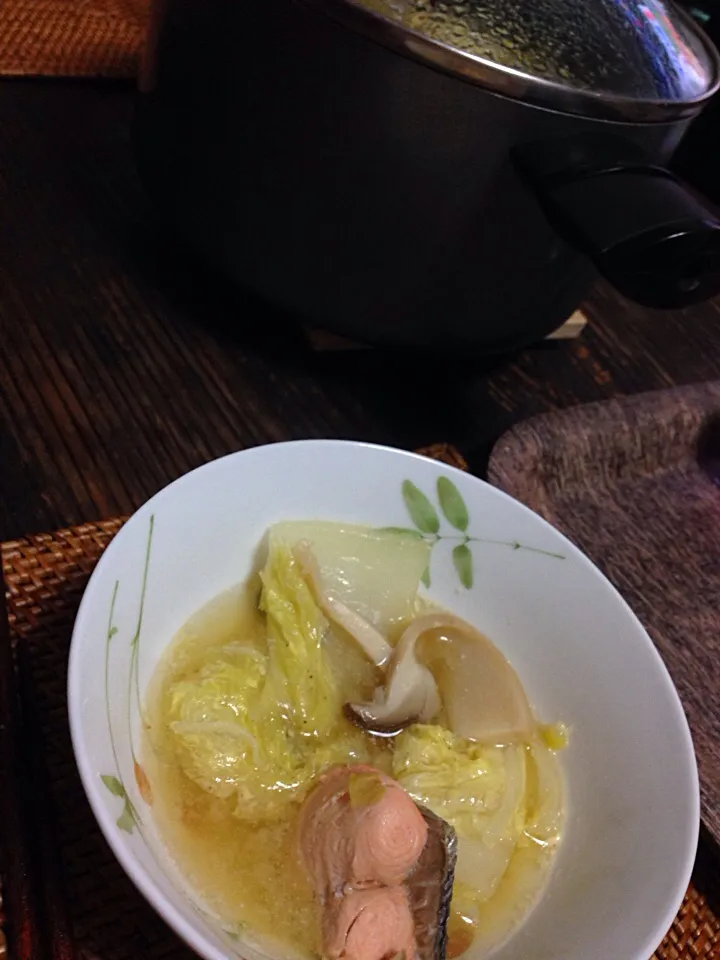 Snapdishの料理写真:石狩鍋風なべ！|Nao K. Tさん