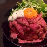 ローストビーフ丼|あやさん