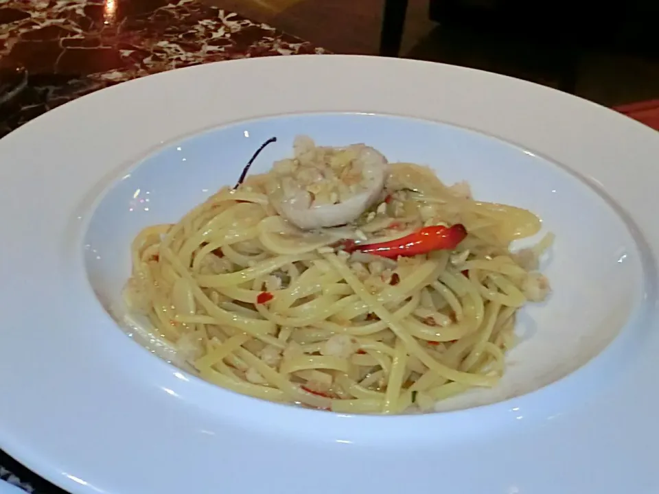 aglio olio|Yvonne C.さん