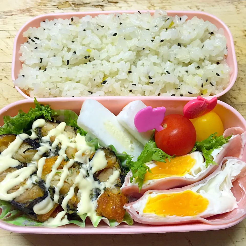 本日の中1長女ちゃん弁当。|chihoさん