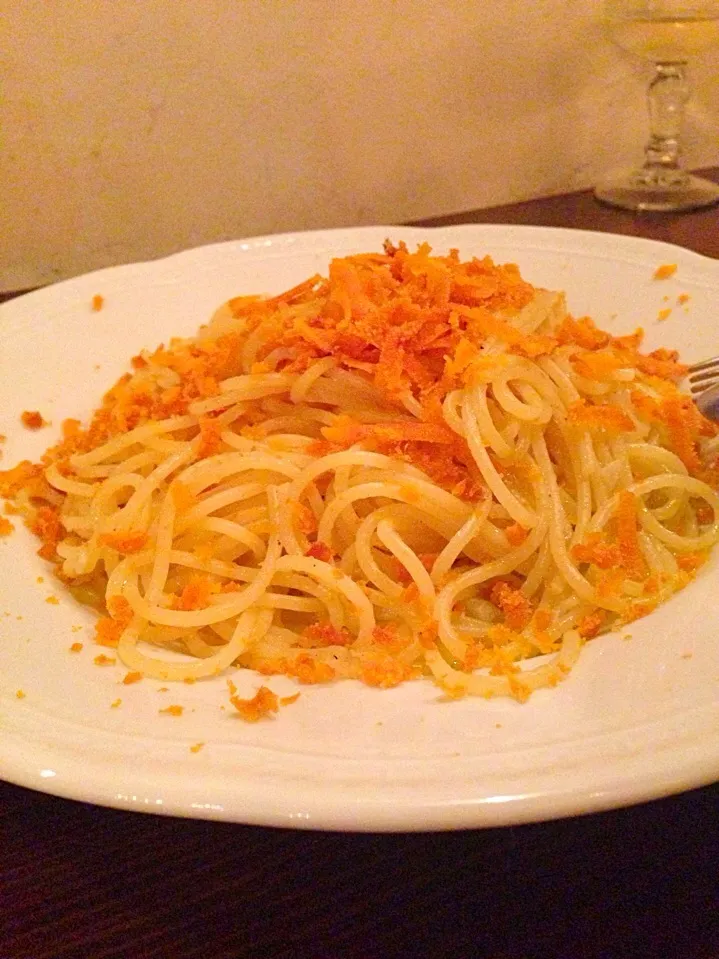 からすみパスタ🍝|シナミルさん