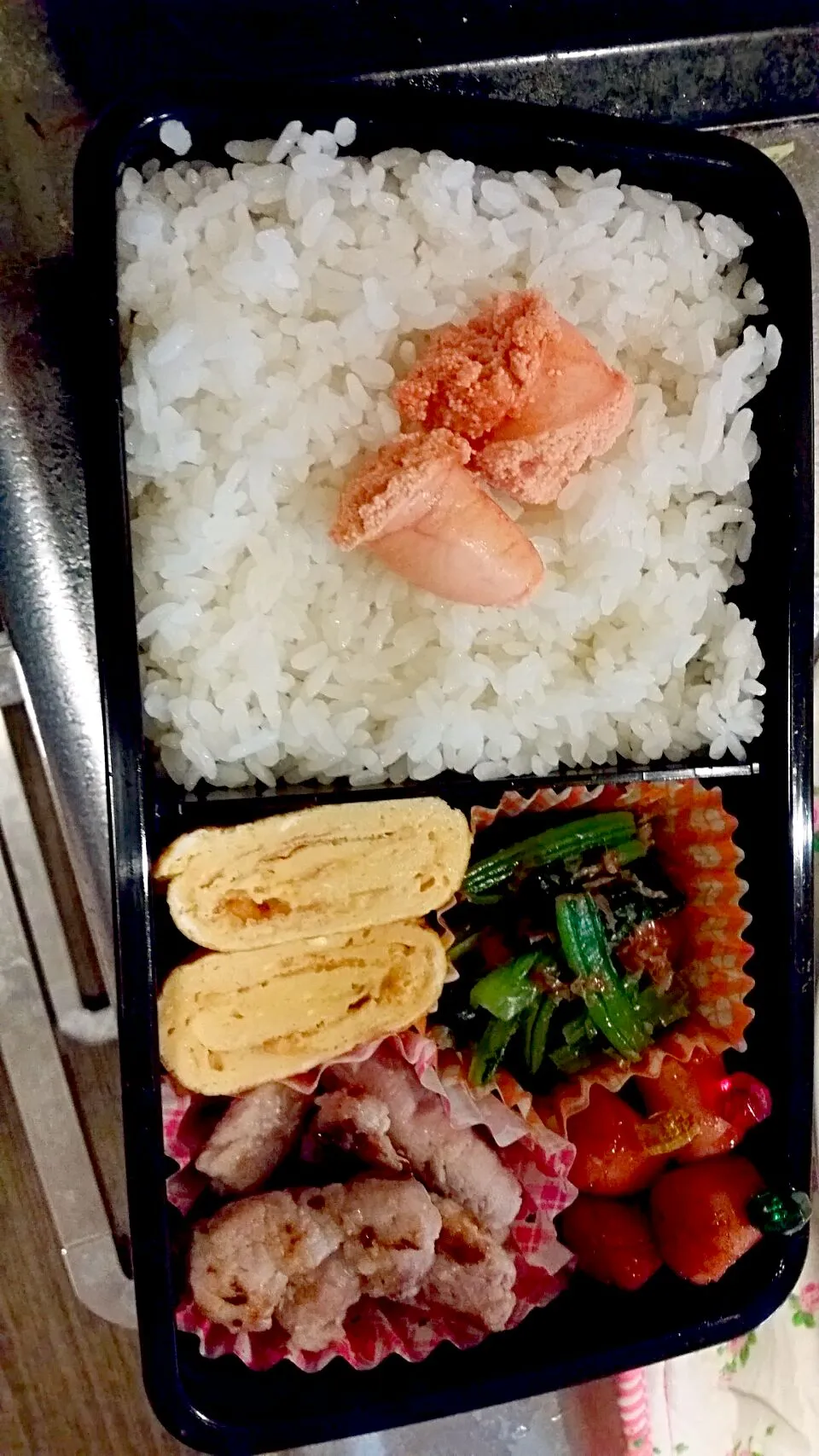 Snapdishの料理写真:出張とか重なって久々にお弁当(*´ω`*)|ももさん