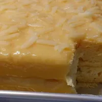 Snapdishの料理写真:yema cake|Joy Yasudaさん