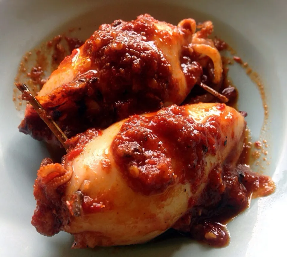 Spicy Stuffed SQUID|Mich Liowさん