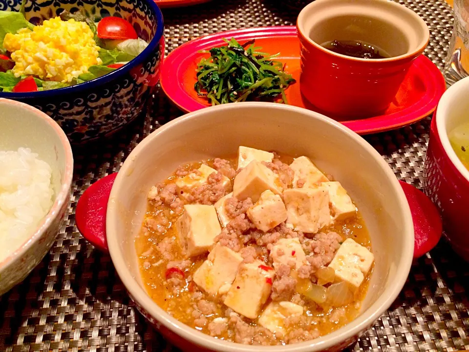 Snapdishの料理写真:麻婆豆腐😊✨|airi-nさん