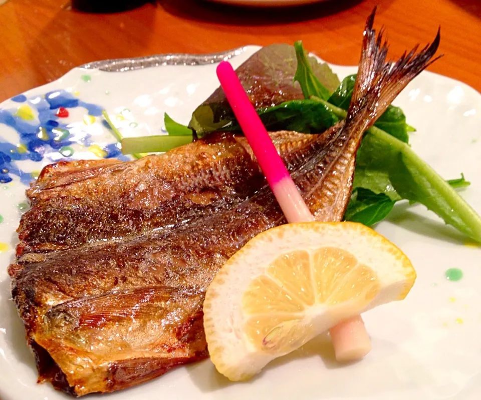 アジの味醂干し。|ドヒ キヨシさん